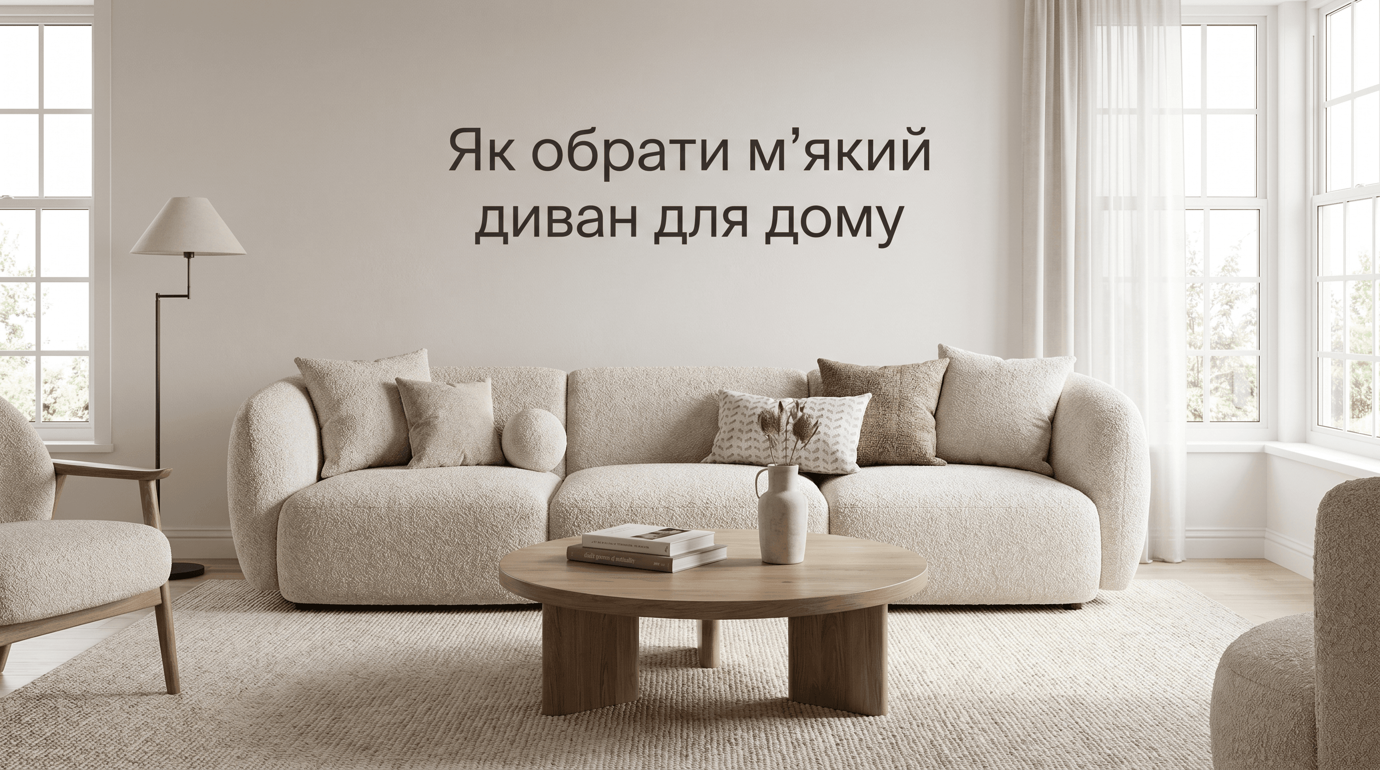 Як обрати м’який диван: повний гід для комфортного та довговічного вибору
